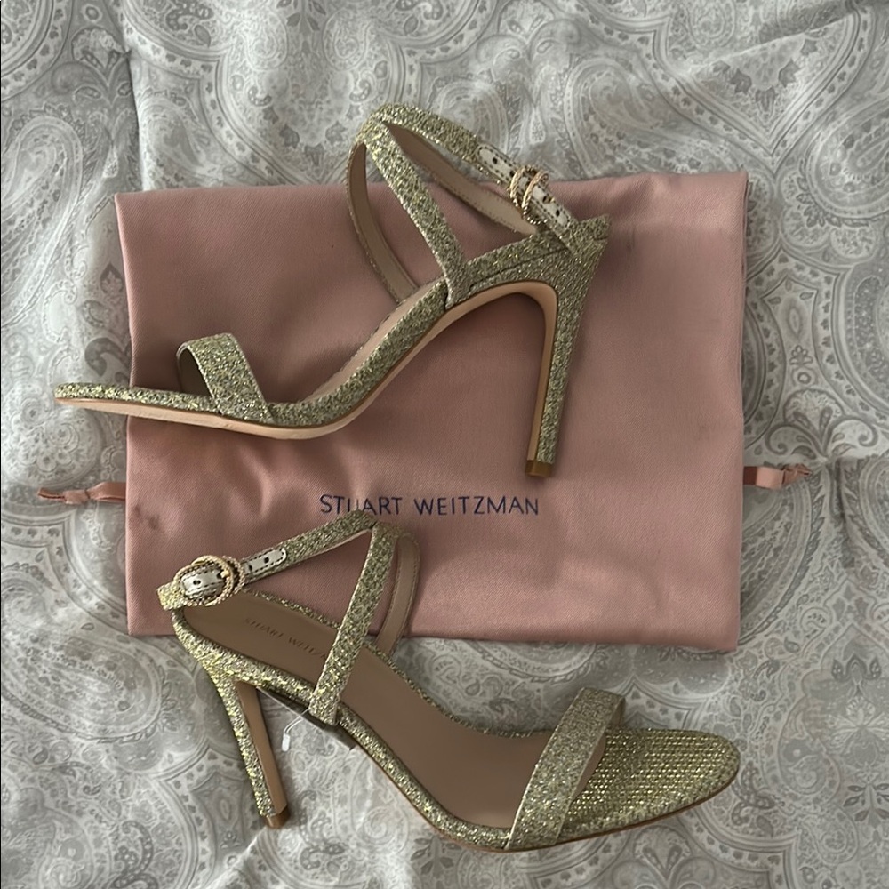 Stuart Weitzman Gold Women's Heels